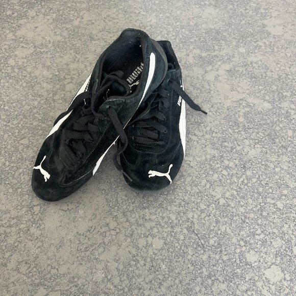 Black Speedcat Plus Sneakers - Picture 2 of 5